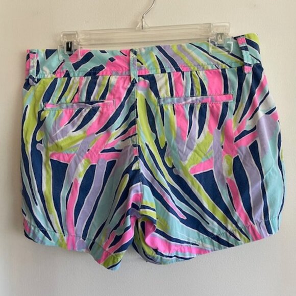 LILLY PULITZER Callahan Shorts Indigo Sea Dream 4 - Picture 4 of 16